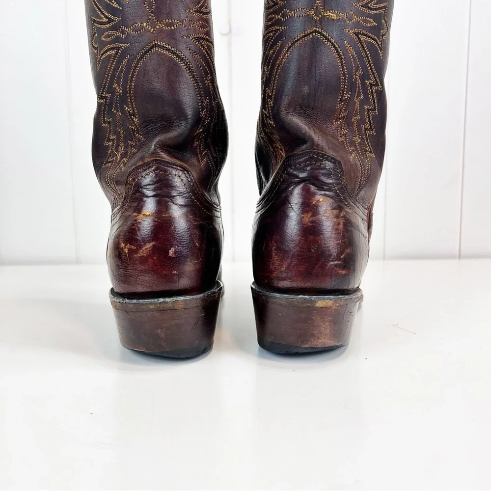 1883 by Lucchese Crayton N7697R Mad Dog Cowboy Boots Mens size 9.5D Western‎